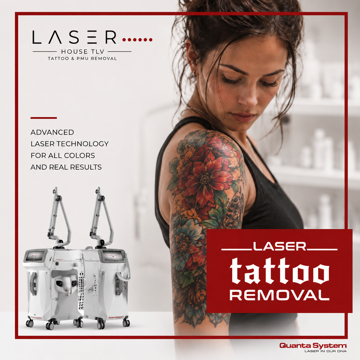 Advanced Colored Tattoo Removal And Pigment-Specific Laser Technology