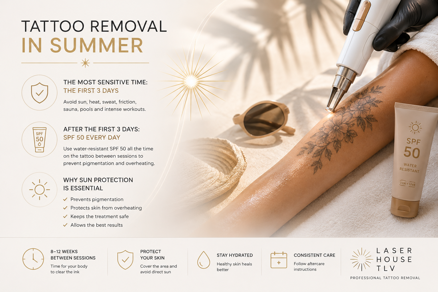 Remove A Tattoo In Summer