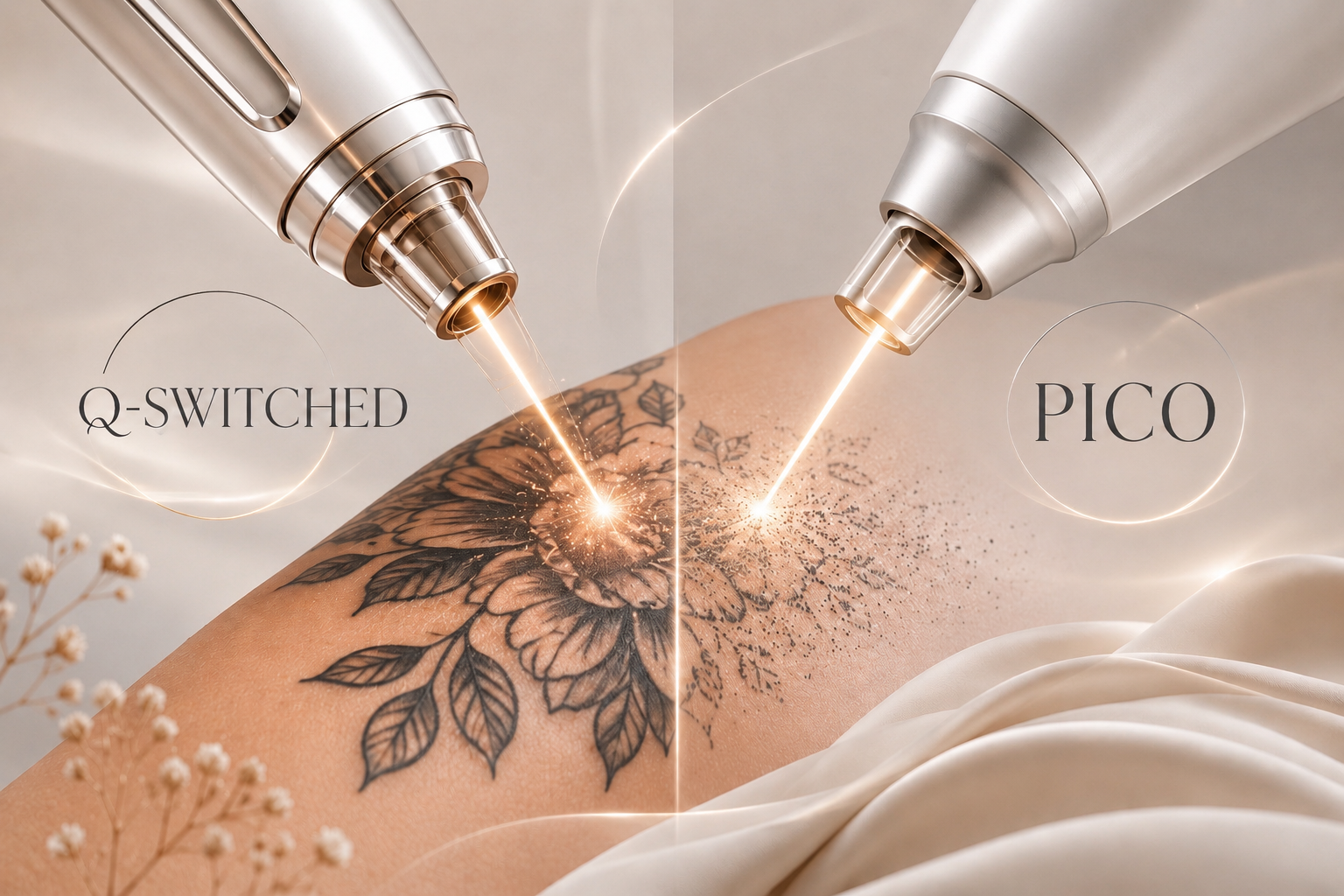 pico&q-switch laser