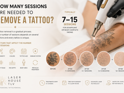 How Many Sessions Are Needed To Remove A Tattoo?